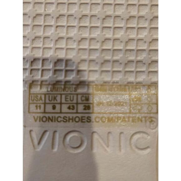 Vionic Women's Luminous Platform Sandals White Size 11 Casual Summer - Picture 9 of 9